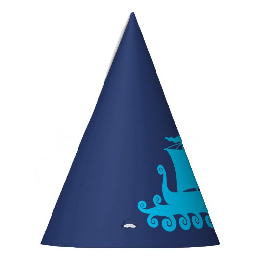 Viking Ship Shape Feesthoedjes (Links)