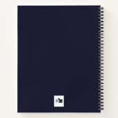 Viking Ship Theme Notitieboek gepersonaliseerd (Achterkant)