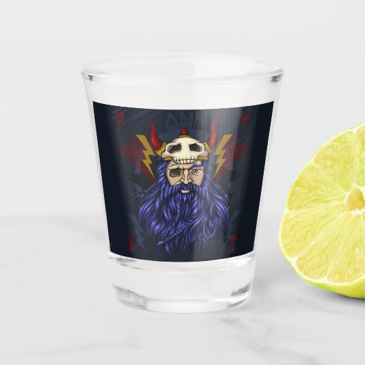 Viking Shot Glass Glas (Voorkant)