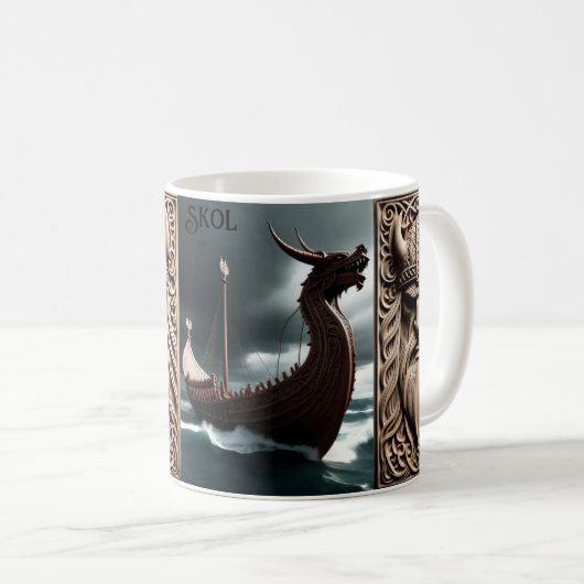 Viking Skol Mug (Devant droit)