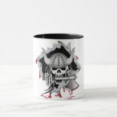 Viking Skull Mok (Midden)