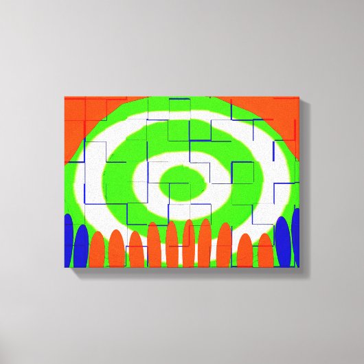 Viking spirits kunst canvas afdruk (Voorkant)
