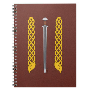 Viking Sword en Plaitwork Notitieboek