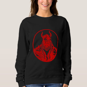 Viking Symbool Odin Krijger Workout Mythologie Val Trui