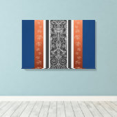 Viking Tattoo Canvas Afdruk (Insitu (Houten vloer))