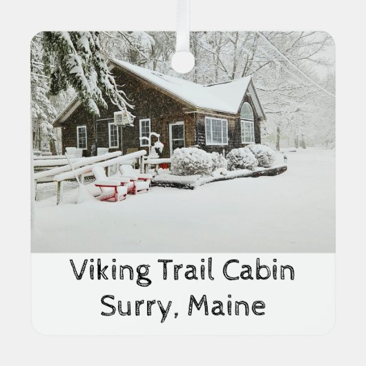 Viking Trail Ornement de Noël (Recto)