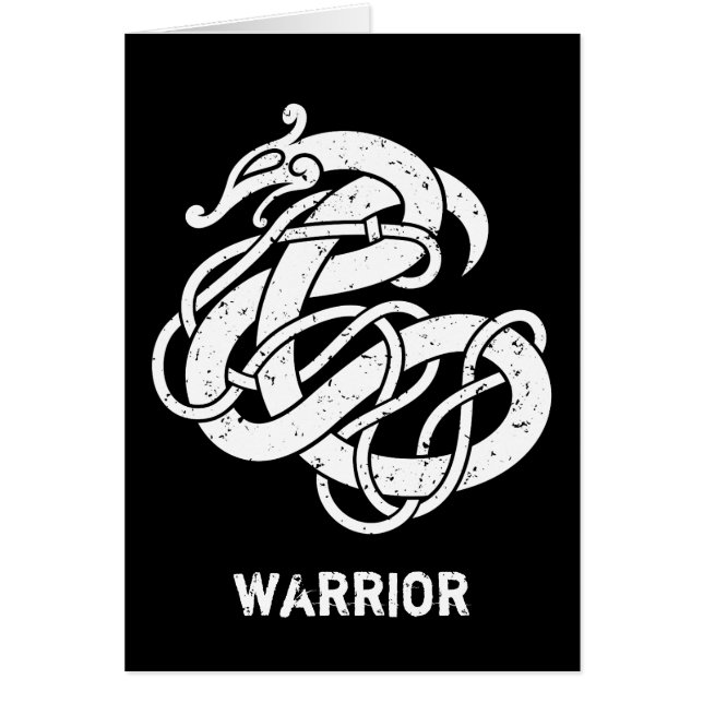 Viking Urnes Style Snake (Voorkant)