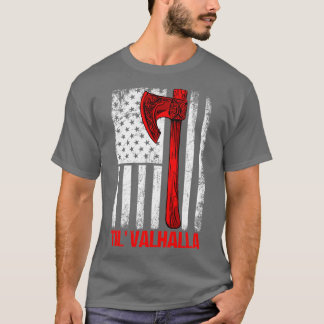Viking US Flag T-shirt