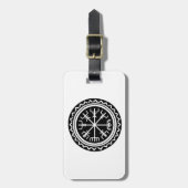 Viking Vegvisir Compass Bagagelabel (Voorkant verticaal)