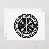 Viking Vegvisir Compass Briefkaart (Voorkant / Achterkant)
