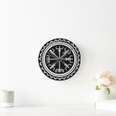 Viking Vegvisir Nautical Compass Ronde Klok (Huis)