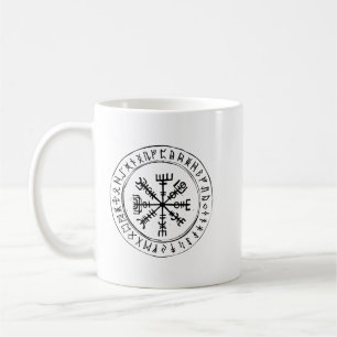 Viking Vegvisir Rune Koffiemok