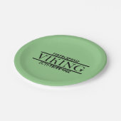 Viking voert papieren Borden uit (8 pk) Papieren Bordje (Gekanteld)