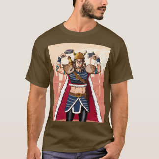 Viking-vrouw krijger Klassic TShirt