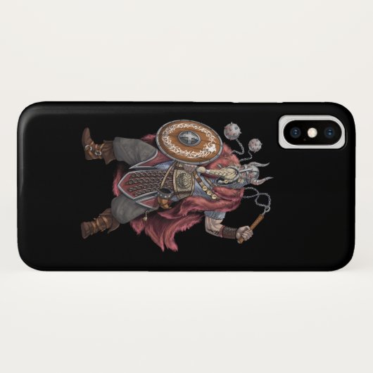 Viking Warrior Case-Mate iPhone Case (Achterkant (horizontaal))