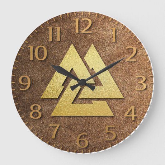 Viking Warrior Grote Klok (Voorkant)