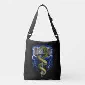 Viking Warrior Hammer Crossbody Tas (Voorkant)