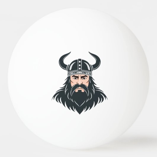 viking warrior pingpongballen (Voorkant)