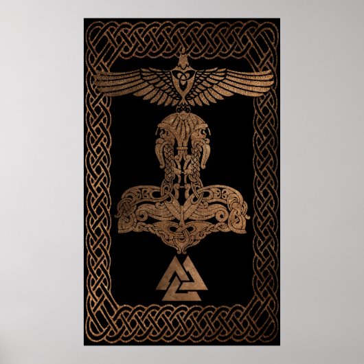 Viking Warrior Poster (Voorkant)