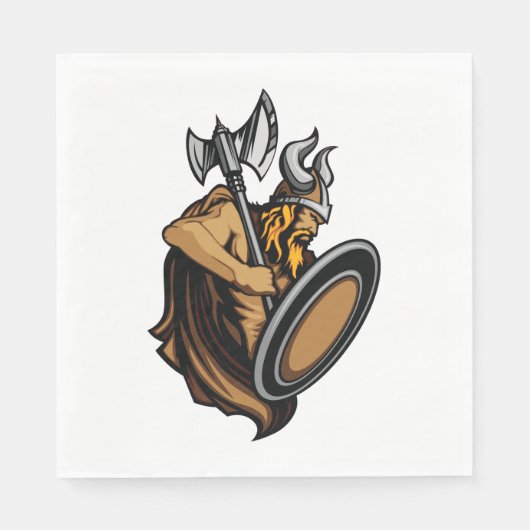 Viking Warrior Servet (Voorkant)