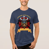 Viking Warrior Tri-Blend Shirt (Voorkant)