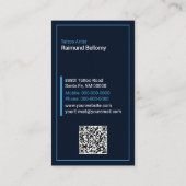 Viking Warrior Visitekaartje (Achterkant)