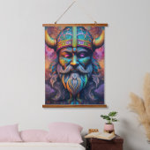 Viking Warrior wandtapijt Hangend Wandkleed (Slaapkamer)