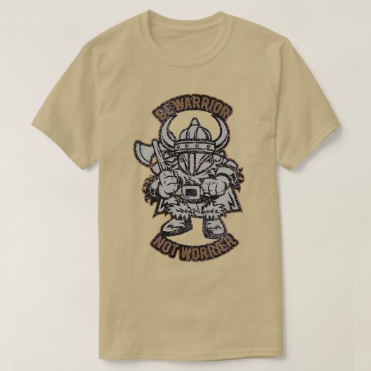 Viking Wees krijger en geen drager Classic TShirt (Design voorkant)
