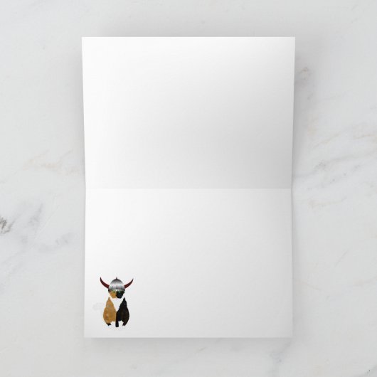 Viking-Wenskaart Kaart (Binnen)