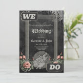 Viking Wolf en Rozen. Een gestileerde wolfskop, Kaart (Staand voorkant)