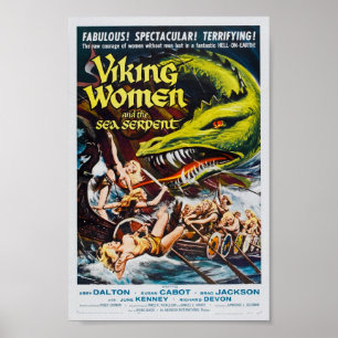 Viking Women en het Zee Serpent Movie Poster