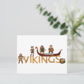 Vikingen Briefkaart (Staand voorkant)