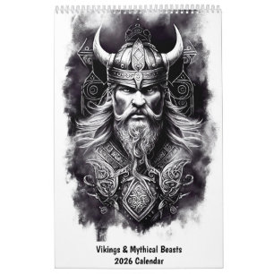 Vikingen & Mythische Wezens 2026 Kalender