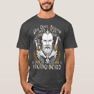 Vikingen Noords Noords Noords Noords Scandinavisch T-shirt