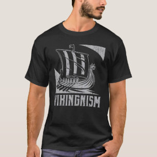 Vikingnism Viking Warrior Pagan Scandinavische Nor T-shirt