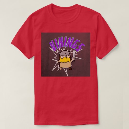 Vikings 2 8 t-shirt (Design voorkant)