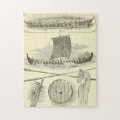  Vikings Artwork en Illustraties Legpuzzel (Verticaal)