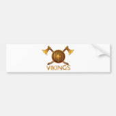 Vikings Bumpersticker (Voorkant)