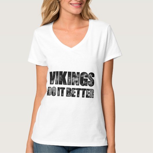 Vikings doet het beter t-shirt (Voorkant)