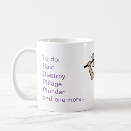 Vikings Fan Coffee Mok (Links)