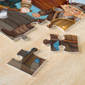 Vikings Legpuzzel (Zijkant)
