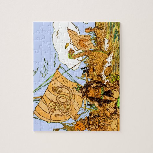 Vikings Legpuzzel (Verticaal)