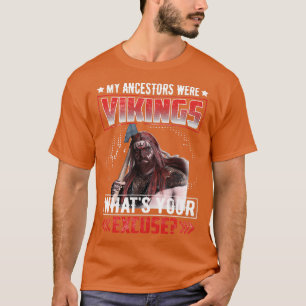 Vikings mijn voorouders waren wandelaars 2 t-shirt