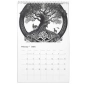 Vikings & Mythical Beasts 2026 Calendar Kalender (Feb 2026)