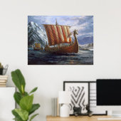 Vikings Poster (Thuiskantoor)