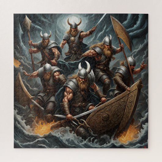 Vikings Puzzle (Vertical)