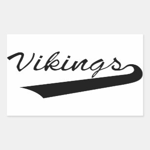 Vikings Rechthoekige Sticker
