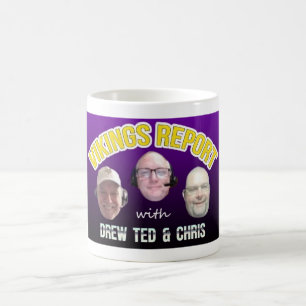 Vikings Report avec Drew, Chris et Ted Mug