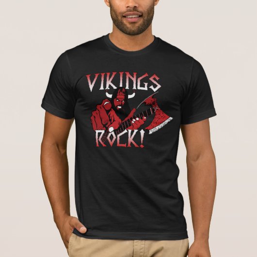 Vikings Rock Shirt (Voorkant)