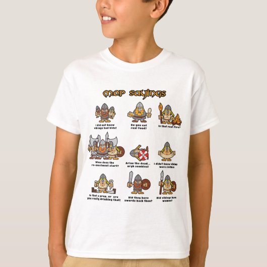 Vikings T-shirt (Voorkant)